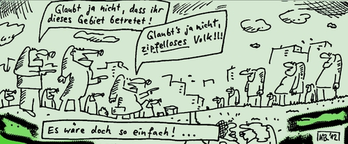 Cartoon: Zippel (medium) by Leichnam tagged zippel