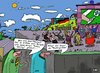 Cartoon: Alles (small) by Leichnam tagged alles,amerikanisierung,public,viewing,rudelgucken,menschenmenge,gemeinsam,sport,fußball,leichnam