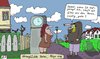 Cartoon: Date (small) by Leichnam tagged date eiter ohren aufgeregt treffen verunglückt lustig