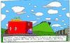 Cartoon: F. Kähnel (small) by Leichnam tagged kähnel,druck,druckerei,starren,böse,landschaft,neue,ausgabe,faz,farbe,leichnam,leichnamcartoon