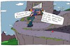 Cartoon: Hoch oben (small) by Leichnam tagged hoch,oben,bergführer,berge,wanderungen,tourismus,bh,büstenhalter,felsen,leichnam,leichnamcartoon