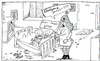 Cartoon: Krankenzimmer (small) by Leichnam tagged krankenzimmer,krankenhaus,krankenschwester,stuhlgang,sesselgalopp,fäkalhumor