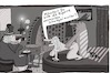 Cartoon: Schlafzimmer (small) by Leichnam tagged schlafzimmer,schwiegermutter,zigarre,raucherin,wasserbett,bitte,akt,sex,leichnam,leichnamcartoon