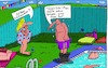 Cartoon: Schwimmbad (small) by Leichnam tagged schwimmbad,freibad,baden,socken,wollsocken,hitze,schwitzen,leichnam,zeigen,zeigung,leichnamcartoon