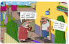 Cartoon: Tür (small) by Leichnam tagged tür,sprechen,motorsport,sportfan,besuch,zeugen,leichnam,leichnamcartoon