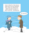 Cartoon: Schnee im Winter (small) by Trantow tagged sturmtief,schnee,winter,hamburg,naturkatastrophe,panik,eissturm,eishölle,wintereinbruch,neuschnee,klimawandel,klimakatastrophe,klimaretter,wetter