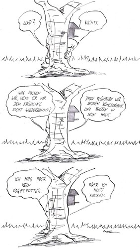 Cartoon: Ein Scheiss Plan (medium) by kusubi tagged kusubi