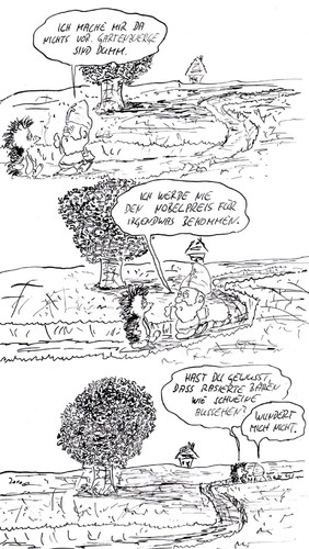 Cartoon: mach was draus (medium) by kusubi tagged kusubi