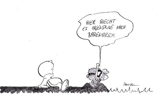 Cartoon: nicht süß (medium) by kusubi tagged kusubi
