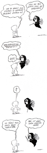 Cartoon: ZAP! (medium) by kusubi tagged kusubi
