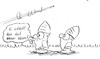 Cartoon: Abgang (small) by kusubi tagged kusubi