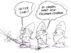 Cartoon: ohne tusche (small) by kusubi tagged kusubi