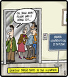 Cartoon: Brain Farting (small) by cartertoons tagged brain,fart,elevator,intelligence,manners