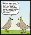 Cartoon: Can of Worms (small) by cartertoons tagged animals,birds,worms,expressions,conversations