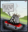 Cartoon: Death Star Assistance (small) by cartertoons tagged onstar,death,star,car,road,help,assistance,laser