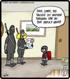 Cartoon: Ninja Student (small) by cartertoons tagged ninja,students,school,parents,home,life