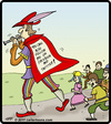 Cartoon: Pied Piper Followers (small) by cartertoons tagged pied,piper,hamelin,children,facebook,twitter,follow