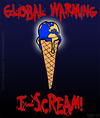 Cartoon: I-SCREAM! (small) by sdrummelo tagged cambio climatico global warming ponle cara al gelato terra globo world