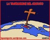 Cartoon: La Trafissione Del Costato (small) by sdrummelo tagged vaticano,chiesa,cattolica,trafissione,del,costato,crocifissione,italia,europa,terra