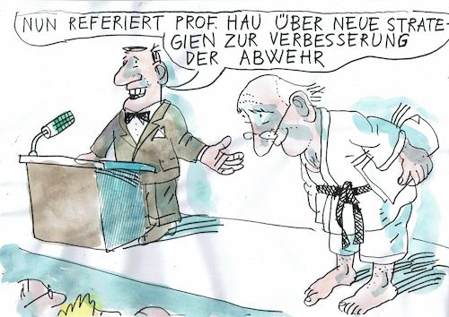 Cartoon: Abwehr (medium) by Jan Tomaschoff tagged abwehr,immunität,infektion,epidemie,abwehr,immunität,infektion,epidemie
