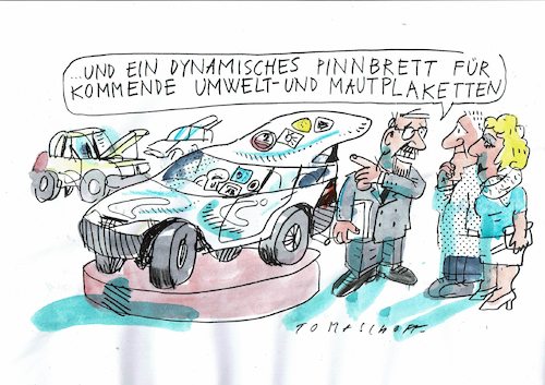 Cartoon: Autos (medium) by Jan Tomaschoff tagged autos,verkehr,umwelt,autos,verkehr,umwelt