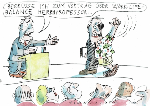 Cartoon: Balance (medium) by Jan Tomaschoff tagged jobs,work,life,balance,jobs,work,life,balance