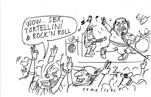Cartoon: Berlusconi (medium) by Jan Tomaschoff tagged berlusconi,italien