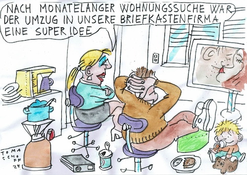 Briefkastenfirmenwohnung