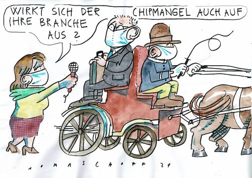 Cartoon: Chips (medium) by Jan Tomaschoff tagged crona,chips,globalisierung,handel,crona,chips,globalisierung,handel