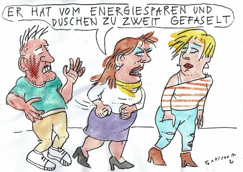Cartoon: Energiesparen (medium) by Jan Tomaschoff tagged energie,sparen,gas,öl,strom,energie,sparen,gas,öl,strom