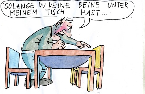 Cartoon: Erziehung (medium) by Jan Tomaschoff tagged erziehung,autorität,erziehung,autorität