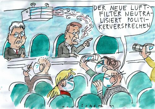 Cartoon: Filter (medium) by Jan Tomaschoff tagged corona,politiker,lauterbach,corona,politiker,lauterbach