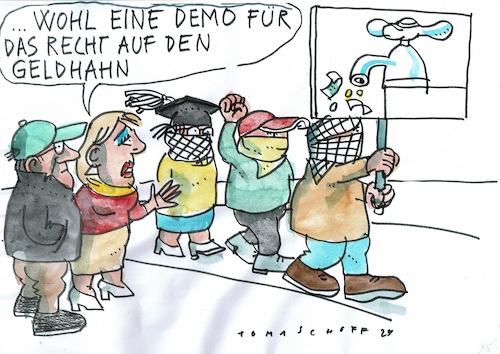 Cartoon: Geldhahn (medium) by Jan Tomaschoff tagged geld,forschung,politik,geld,forschung,politik