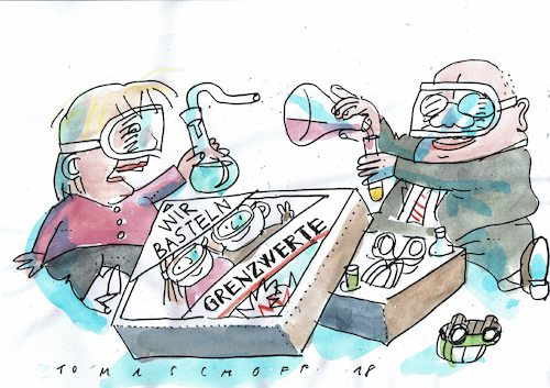 Cartoon: Grenzwerte (medium) by Jan Tomaschoff tagged luftverschmutzung,diesel,luftverschmutzung,diesel