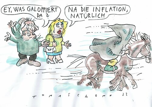 Cartoon: Inflation (medium) by Jan Tomaschoff tagged inflation,erpsarnisse,inflation,erpsarnisse