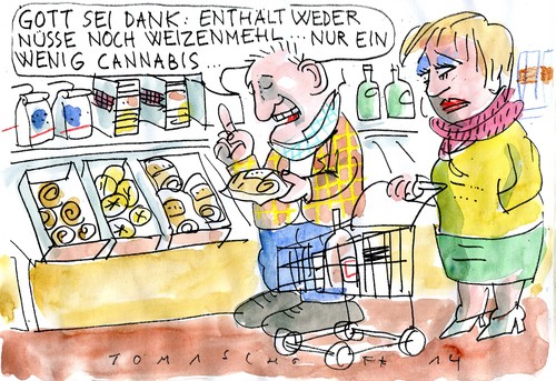 Cartoon: Inhaltsstoffe (medium) by Jan Tomaschoff tagged allergien,inhaltsstoffe,gesundheit,allergien,inhaltsstoffe,gesundheit