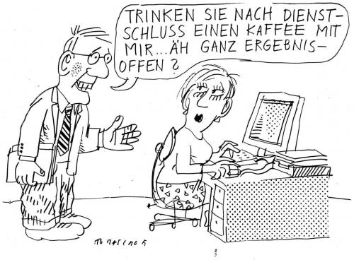 Cartoon: Kaffee (medium) by Jan Tomaschoff tagged liebe