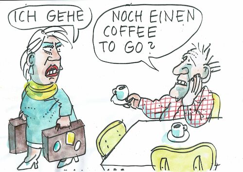 Cartoon: Kaffee (medium) by Jan Tomaschoff tagged trennung,missverständnis,konflikt,trennung,missverständnis,konflikt