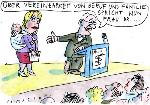 Cartoon: Karriere (medium) by Jan Tomaschoff tagged frauen,beruf,karriere,frauen,beruf,karriere