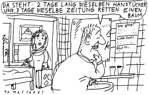 Cartoon: Klimawandel (medium) by Jan Tomaschoff tagged klimawandel,erderwärmung,climat,change,umwelt