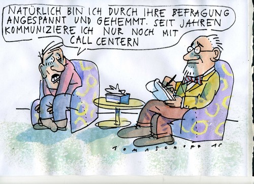 Cartoon: Kommunikation (medium) by Jan Tomaschoff tagged psyche,kommunikation,begegnung,psyche,kommunikation,begegnung
