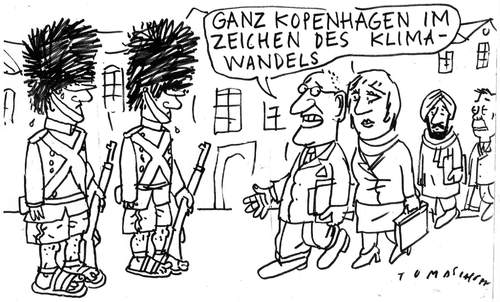 Cartoon: Kopenhagen (medium) by Jan Tomaschoff tagged kopenhagen,climate,change