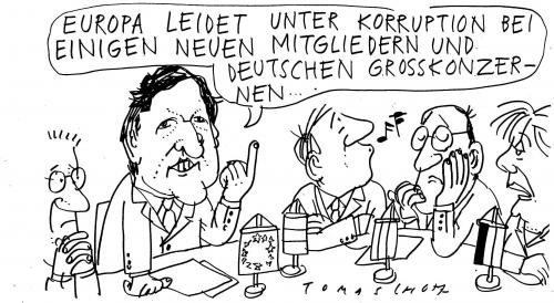 Cartoon: Korruption (medium) by Jan Tomaschoff tagged korruption