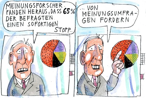 Cartoon: Meinungsforscher (medium) by Jan Tomaschoff tagged meinungsforscher,umfragen,statistik,meinungsforscher,umfragen,statistik