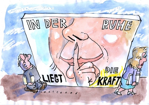 Cartoon: Merkel (medium) by Jan Tomaschoff tagged merkel,führung,koalition,cdu,fdp,schwarzgelb