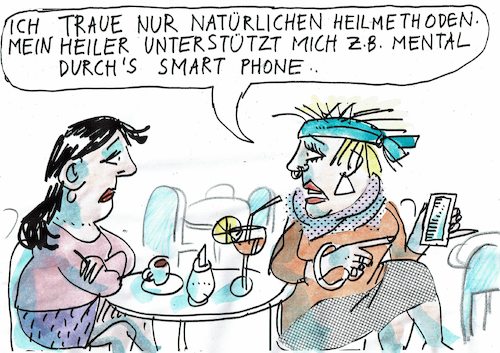 Cartoon: Natürlich (medium) by Jan Tomaschoff tagged medizin,paramedizin,natürlichkeit,technik,medizin,paramedizin,natürlichkeit,technik