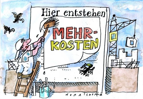 Cartoon: no (medium) by Jan Tomaschoff tagged no,öffentliche,kosten,verwaltung,mehrkosten,baukosten,steuern,staatliche,ausgaben,planungen,steigerungen,stolz,verschuldung