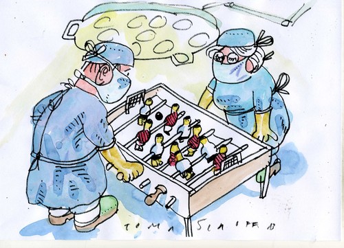 Cartoon: no (medium) by Jan Tomaschoff tagged medizin,medizin