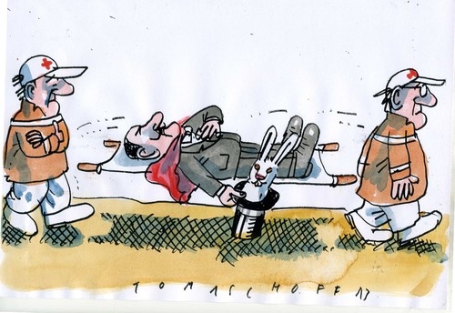 Cartoon: no (medium) by Jan Tomaschoff tagged health,health