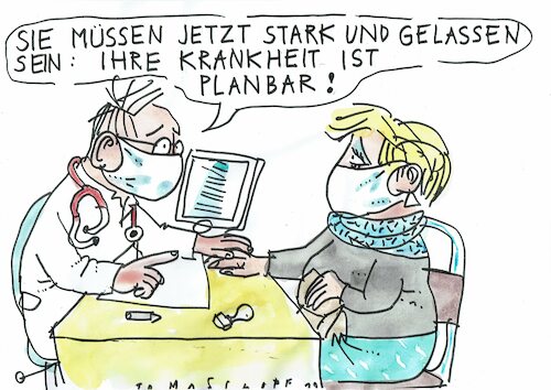 Cartoon: planbar (medium) by Jan Tomaschoff tagged corona,gesundheitswesen,corona,gesundheitswesen